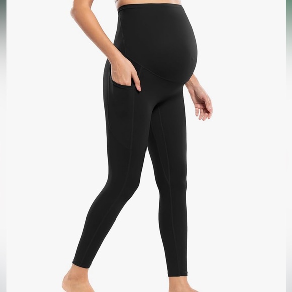 POSHDIVAH Women's Maternity Workout leggings size S - Picture 4 of 10